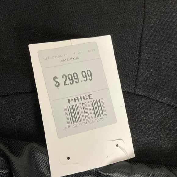 Mango Sirenita Belted Wool Blend Coat NWT - Picture 10 of 15